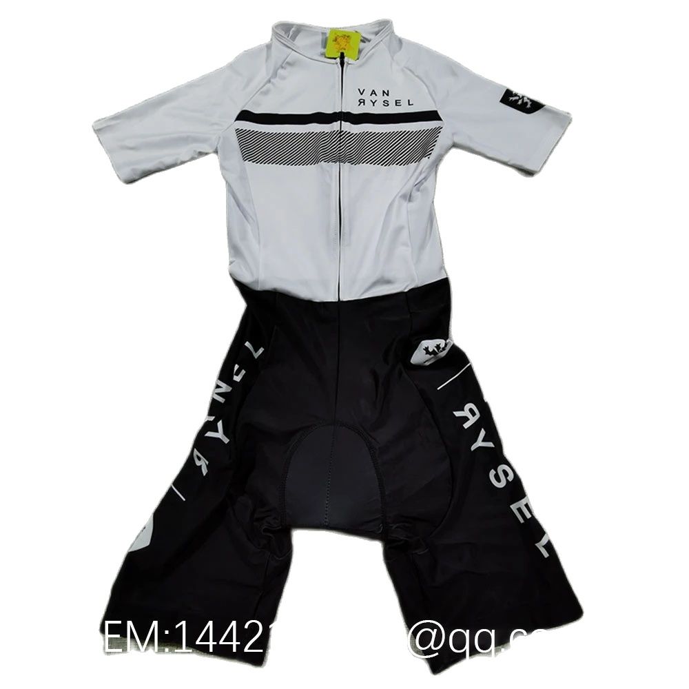 Vanrysel White/black One-piece - Cycling Gear Jersey recension och pris