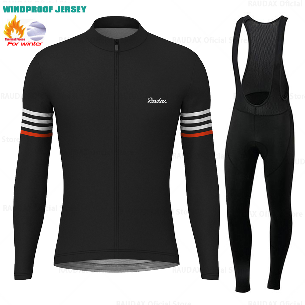 Raudax Winter Windproof Fleece - Cycling Gear Jersey recension och pris